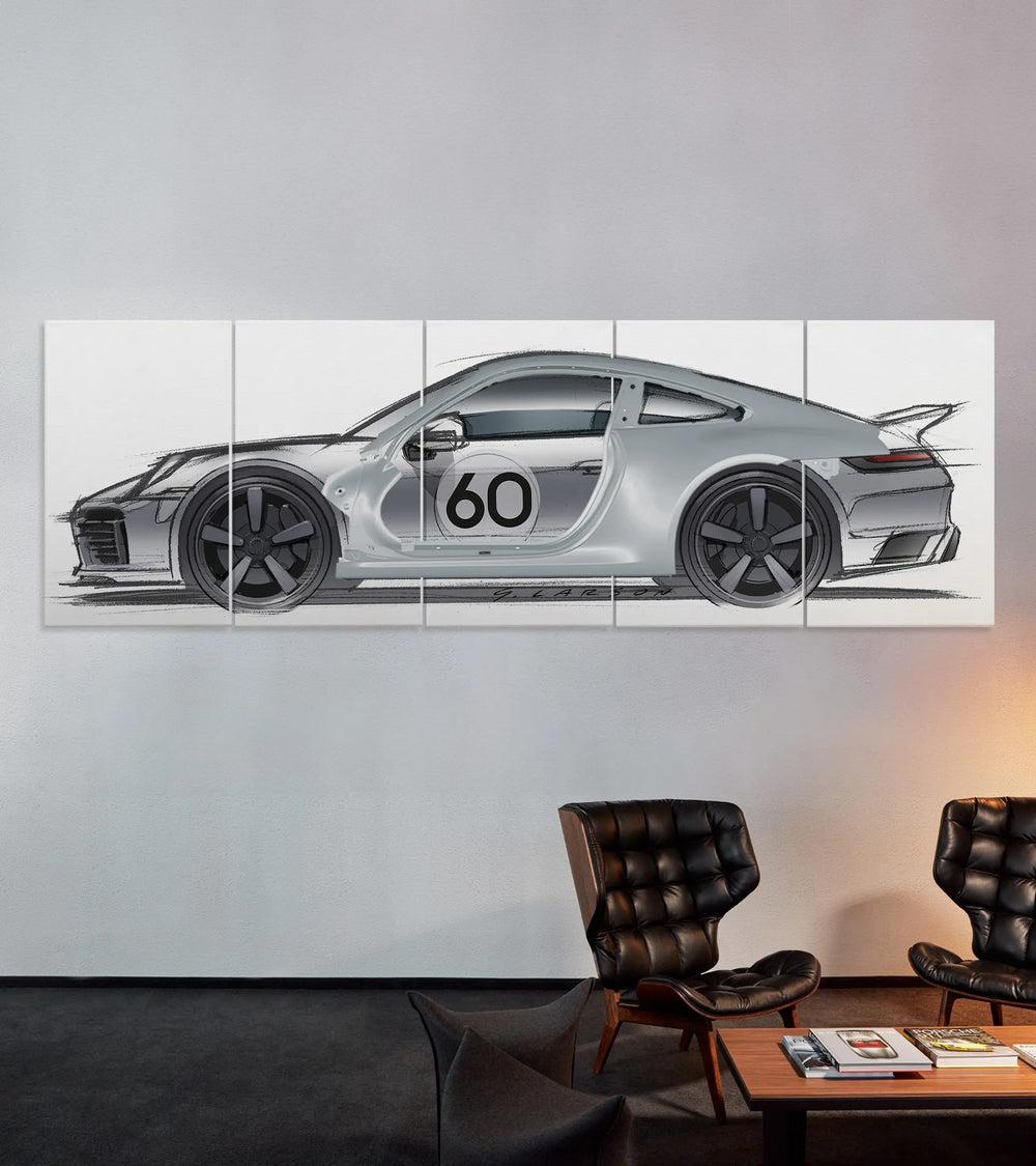 911 Sport Classic Art Sculpture | Heritage
