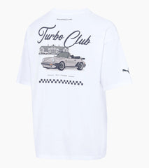 Porsche Turbo Club Back Print Graphic T-Shirt | Porsche Turbo