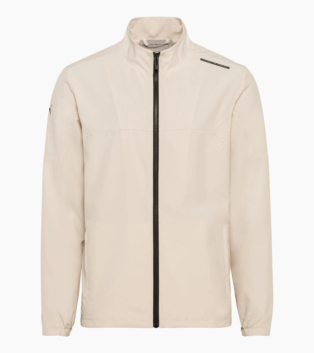 Woven tech jacket