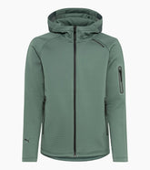 Hooded sweat jacket