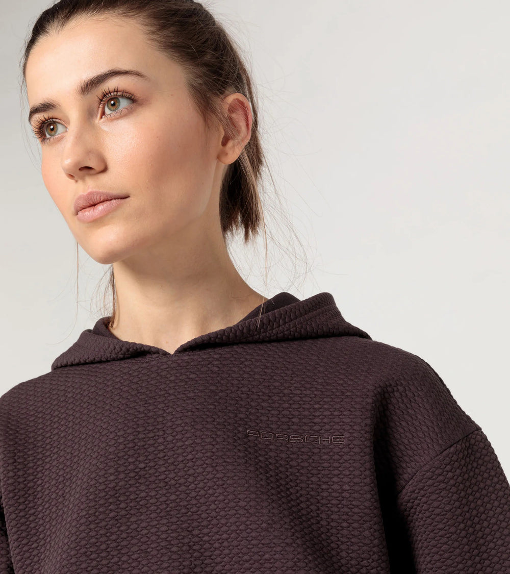 Women's Textured Hoodie | Yoga Capsule Collection