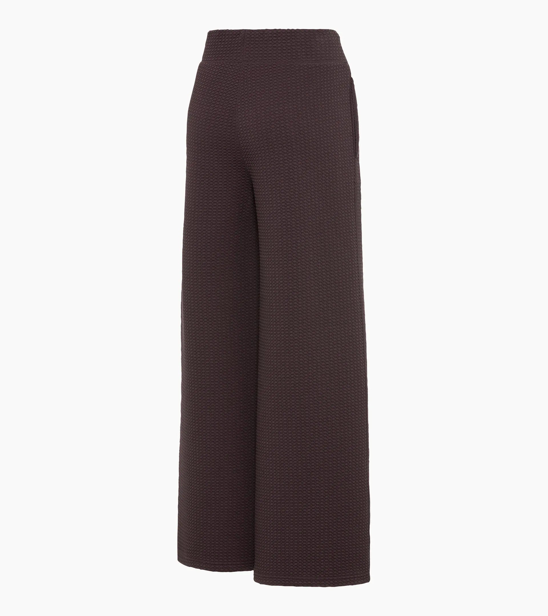 Women's Textured Trousers | Yoga Capsule Collection