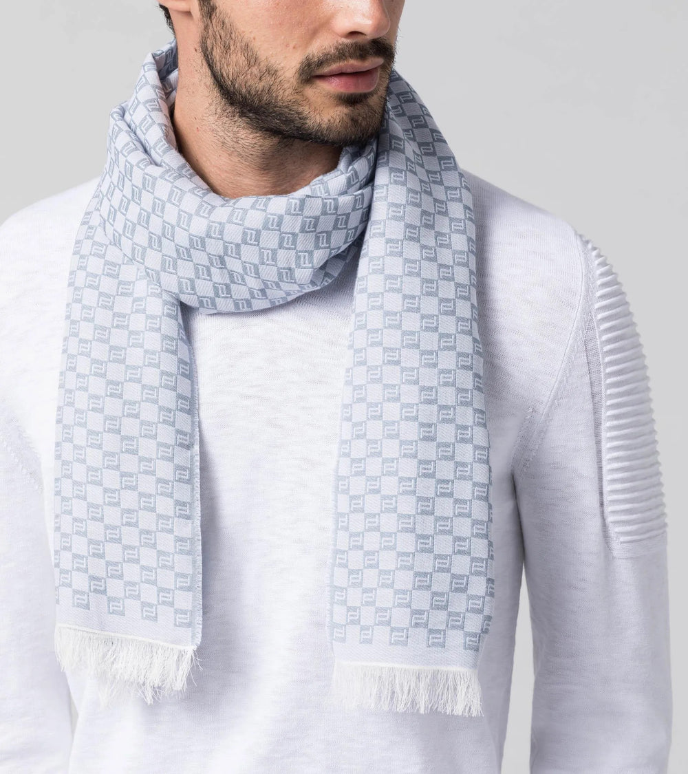 Luxe PD-Icon Chequered Scarf