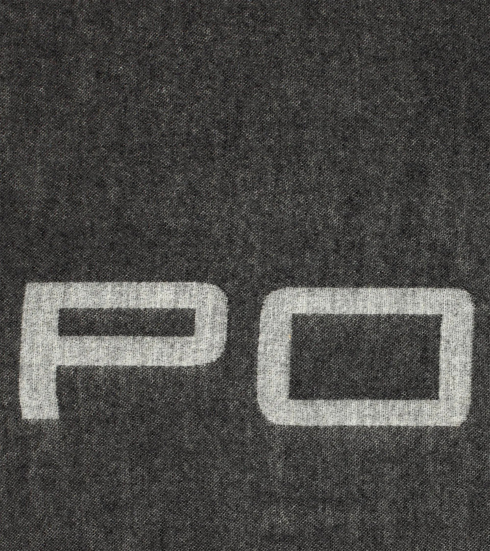 Oversized PD Logo Scarf