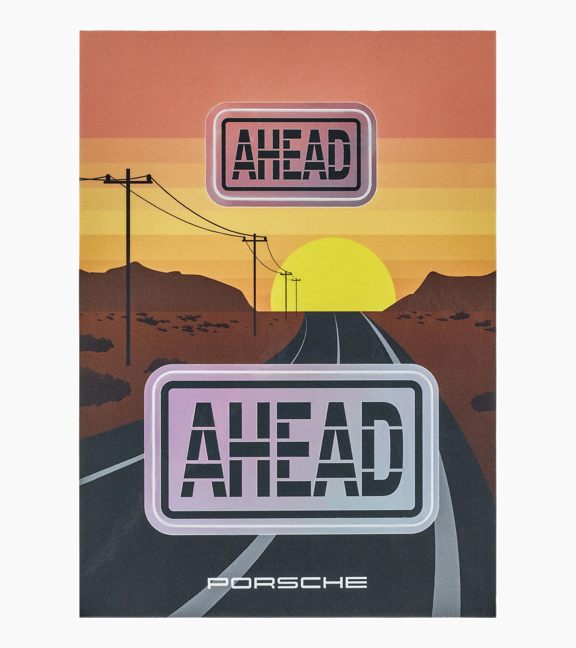 AHEAD No. 1 Sticker Set | Limited Edition