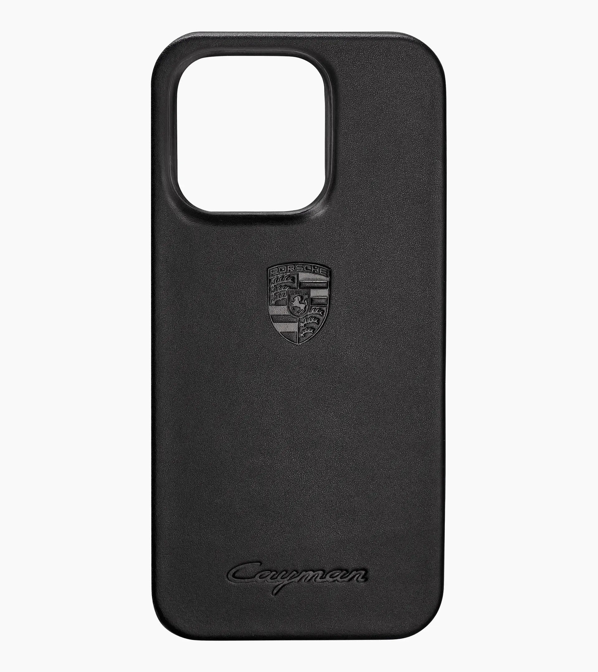 Cayman leather iPhone 14 Pro snap-on case | Essential